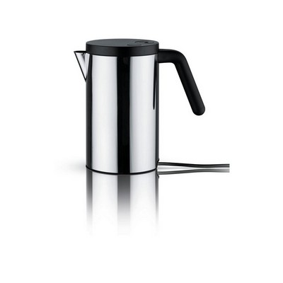 hotit electric kettle in black 18/10 stainless steel